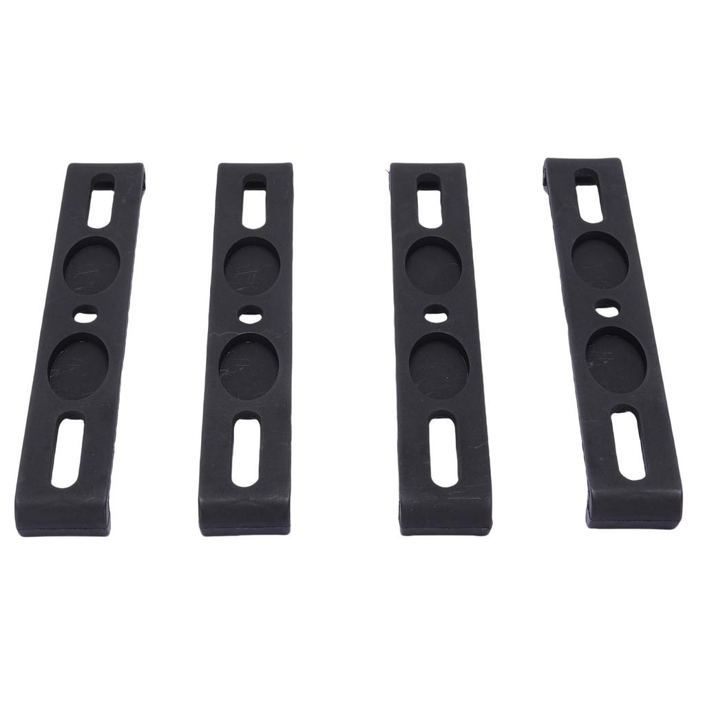 4PCS Frameless License Plate Holders Waterproofing Snap On License Plate Bracket for European Country License Plates