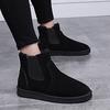 Chelsea Boots Men Shoes Ankle Boots Men Cow Suede Leather Boots For Men Trendy Autumn Shoes Bota Masculina 2019