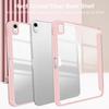 Совместимый прозрачный защитный чехол со слотом для стилуса для iPad 11 Air 4 и iPad Pro 13, M4 Leather Edition