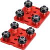 2pcs set Lightweight Design Aluminum Extrusion Pulley  For 2020 Aluminum Profile