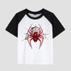 Kids' Printed T-Shirt with Round Neck, Cotton Fabric, Boy's Casual Fashion Short Sleeve Top for Summer