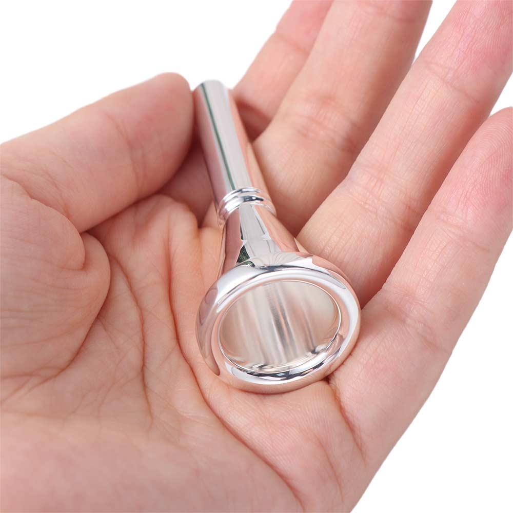 Золотой Серебряный Мундштук для валторны Профессиональный Мундштук для валторны Прочный Аксессуары для инструментов