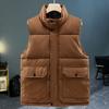 Autumn Winter Sleeveless Vest Men Outerwear Fashion Loose Thick Warm Plus Size Jackets