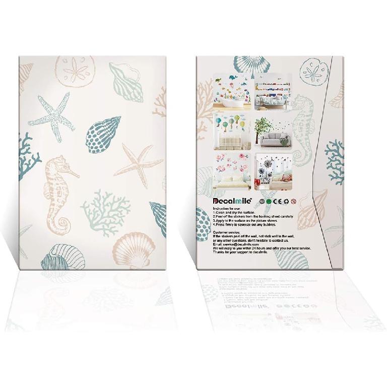 Decalmile Наклейки на окно 'Цветы в саду' - Двусторонние ирисовые цветочные весенние пасхальные наклейки для мамы