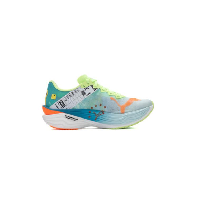 Puma Кроссовки женские Deviate Nitro Elite 3 Marathon Series Blue Nitro-Blue Fizzy-Apple 310198-01