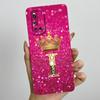 Для Vivo V19 1933 Чехол Роскошная Корона Буквы Пара Жидкий Силикон Мягкие Чехлы для Телефона Для Vivo V 19 Защита Камеры Задняя Крышка
