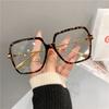 Luxury Oversized Anti Blue Light Men Women Glasses Diamond Studded Square Eyeglasses Computer Goggles Eyewear Glitter Frame YSX