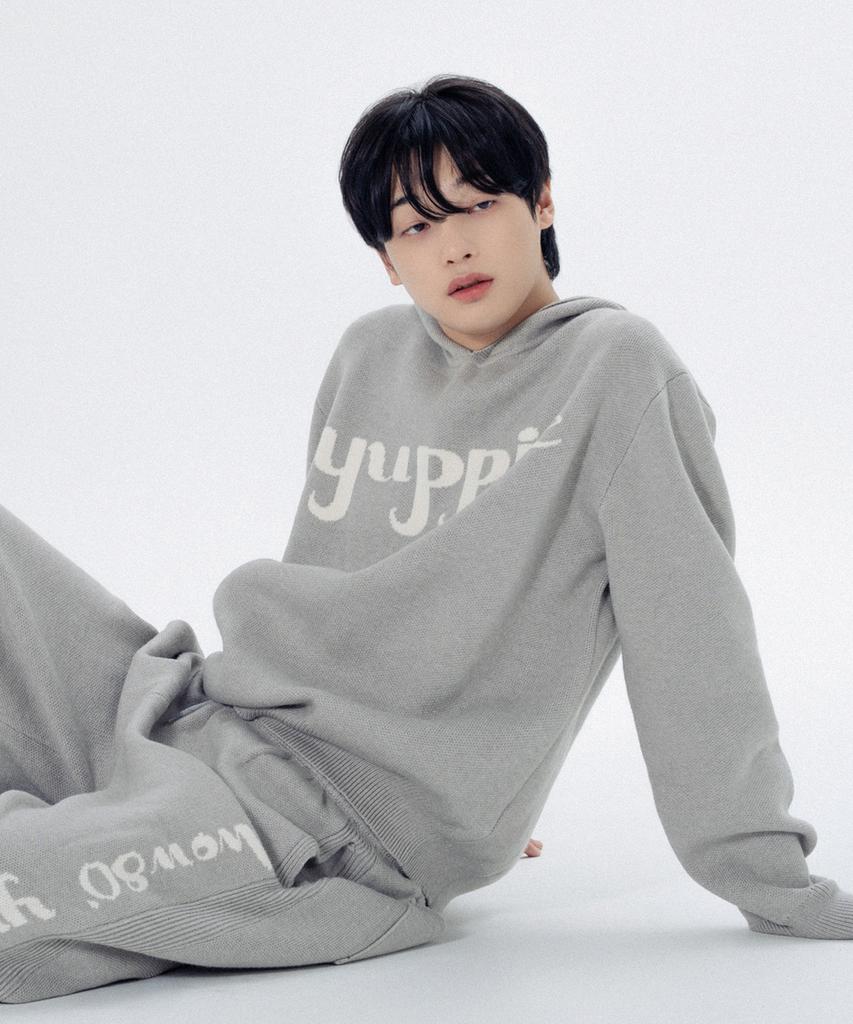 MAYOL Men'S Yuppie Knit Pants_Melange Gray