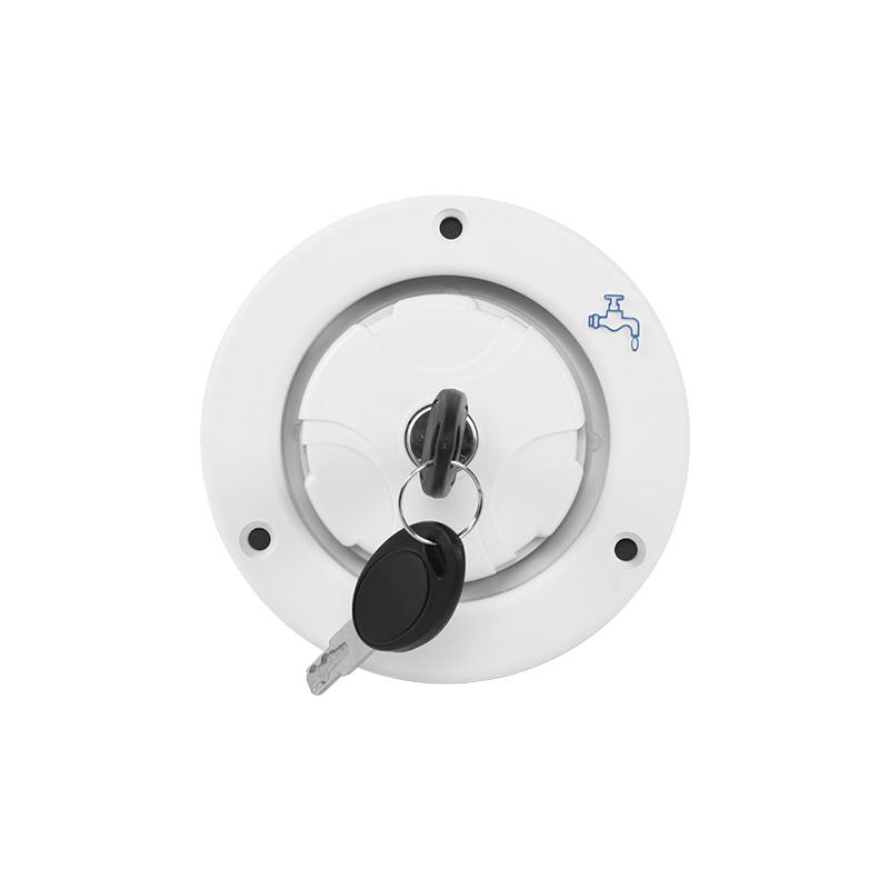 TYTXRV Accessories Gravity Fresh Water Fill Hatch Inlet Filter Lockable For RV Boat Camper Trailer Black Caravan Accessories