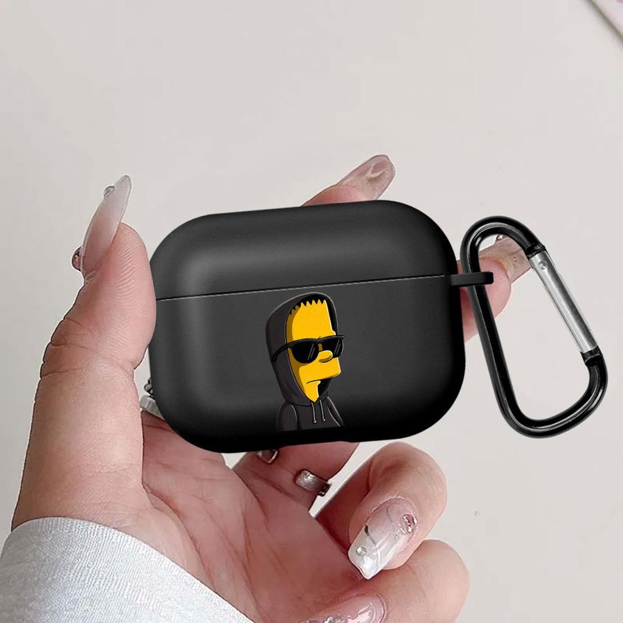 Мультяшный крутой чехол Симпсоны для Airpods 3 Pro 1 Pro3 Pro2 2 4 Чехлы для наушников Обложка