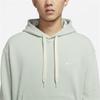 Nike Мужская толстовка с капюшоном из французского терри с вышитым логотипом, зеленая DA0024-017
