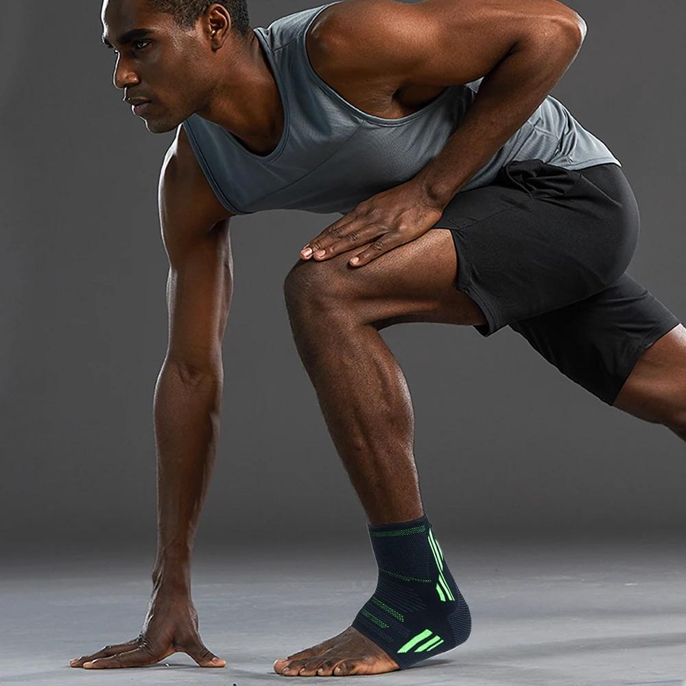 1Pcs Compression Ankle Brace Support and Pain Relief for Sprains, Strains, Arthritis and Torn Tendons In Foot and Ankle