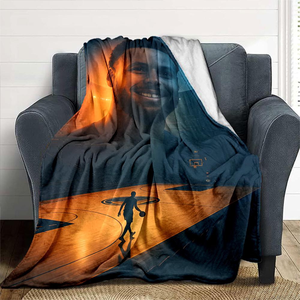 Stephen Curry Blanket Comfortable Great for Office Bedding Seaside for All Occasions Warmthful Decor Ideal Gift for Friends Family Couples Picnic