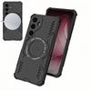 Armoured Shockproof Magnetic Case For Samsung Galaxy S25 Plus Ultra Edge A55 A26 A16 A06 Wireless Charging Case