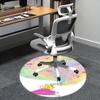Floral Chair Mat Round Carpet - Home Decor, Sofa Rug