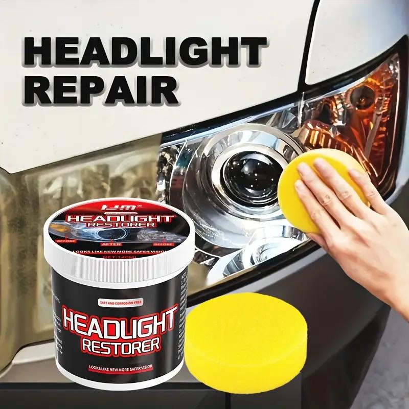 Профессиональная наклейка для ремонта фар автомобиля, Простой в использовании набор для обслуживания фар, Ремонтирует окисленные, пожелтевшие, замутненные фары автомобиля