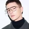 Двухлучевые Очки для Близоруких с Блокировкой Синего Света TR90 Квадратные Очки по Рецепту с Цилиндром от -0.5 до -6 Для Женщин Мужчин