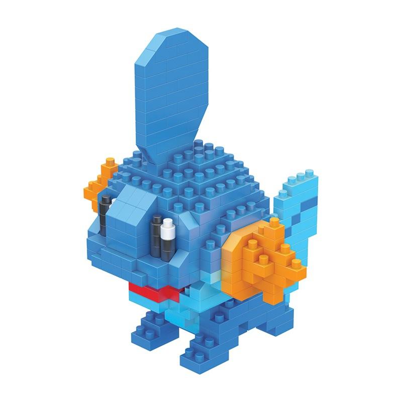 Pokemon Micro Building Blocks LBOYU Jigglypuff Gengar Mudkip Piplup Raichu Bulbasaur Pikachu Mini Brick Figures Toy  For Kids