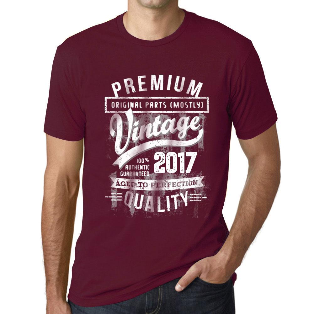 Ultrabasic Homme T-shirt Graphique Vintage Year Cadeau 2017