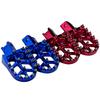 Durable Footpegs Rest Rest Pedal Pedal CNC Hot Dirt Bike Foot Pegs  Electric Dirt Bike