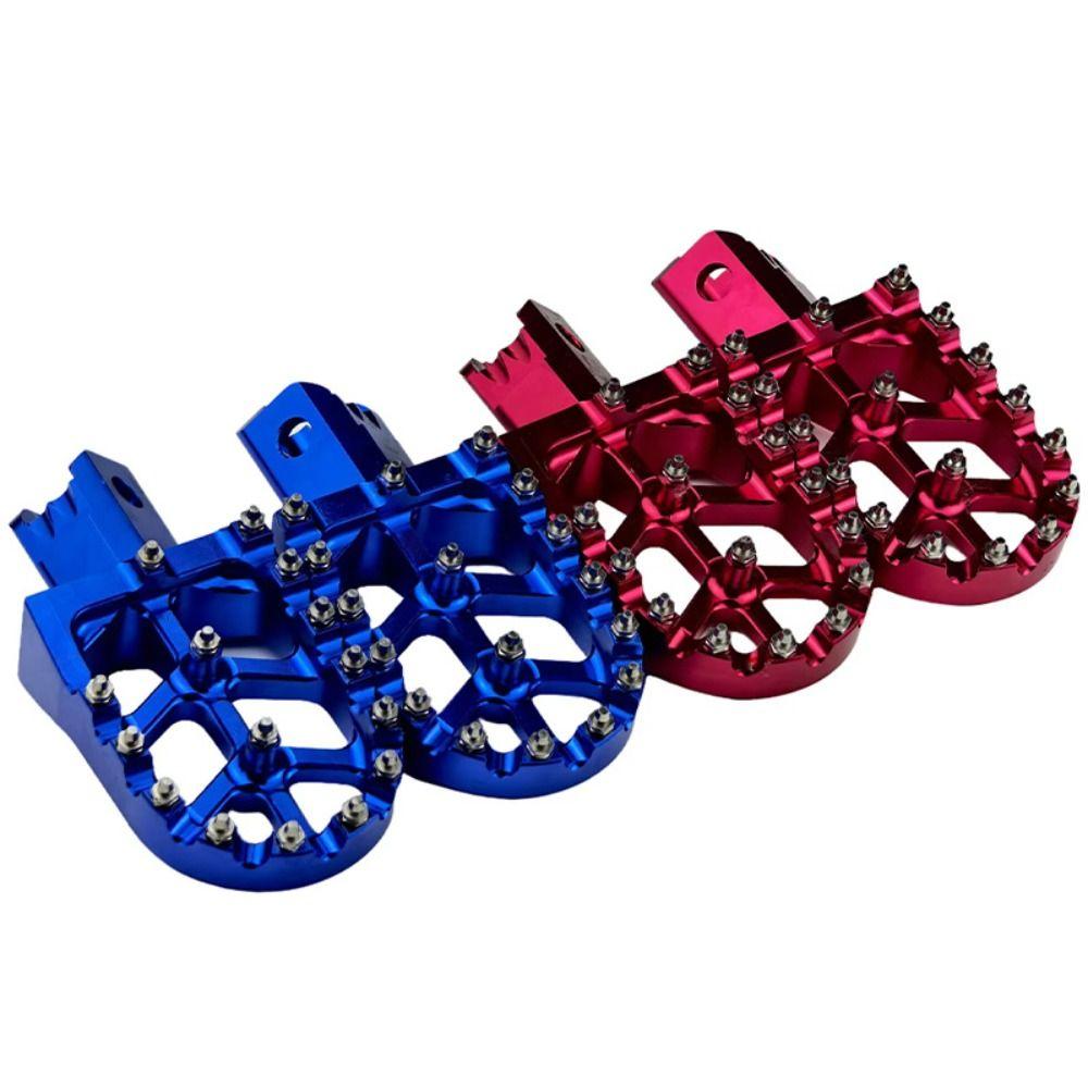Durable Footpegs Rest Rest Pedal Pedal CNC Hot Dirt Bike Foot Pegs  Electric Dirt Bike