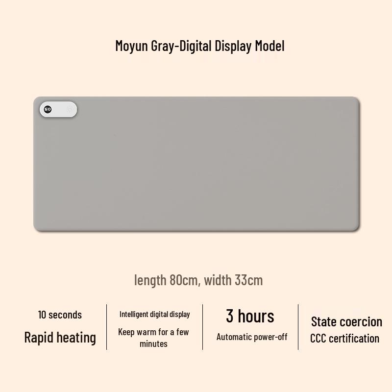 Hotson Electric Heated Desk Pad - Desktop Heater & Writing Mat with Warmth Function