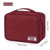 Travel Electronic Digital Storgage Bag Multi-Function Earphone Data Cable Charger Accessory Bag Multi-Layer Power Hard Disk Prot