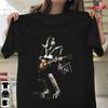Ace Frehley 1976 Классический рок Футболка С графикой с автографом Винтажная футболка группы Унисекс Футболка