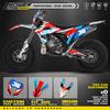 PowerZone Полный комплект Графические фоны Наклейки Комплект для GASGAS EC MC 250 300 2012 2013 2014 2015 2016 2017