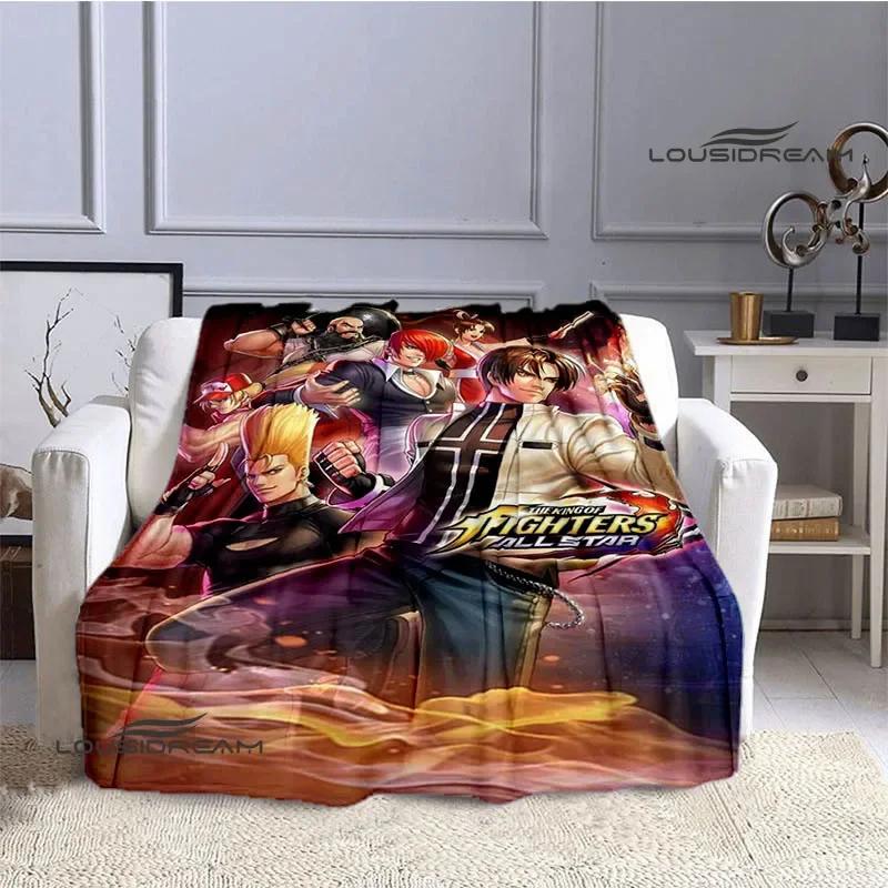 3D KOF игра Мультяшное одеяло Теплые фланелевые одеяла Мягкое и удобное одеяло Домашние дорожные одеяла постельные принадлежности Подарок на день рождения