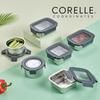 Герметичный контейнер для хранения пищевых продуктов Corelle 6p из нержавеющей стали можно мыть в посудомоечной машине