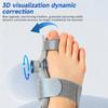 Bunion Corrector Bunion Straightener Unisex Big Toe Straightener Hallux Valgus Orthosis Corrector Adjustable Pedicure Care Tool