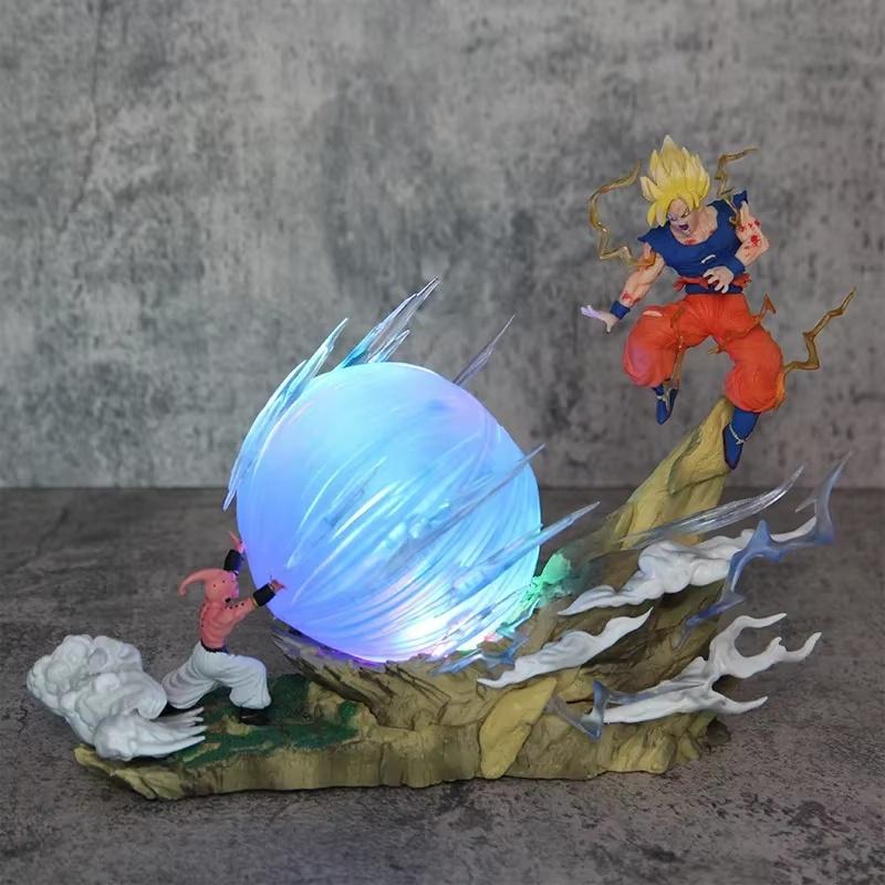 21 см/8,2 дюйма Кукла Dragon Ball Z Против Гоку Супер Сайян Духовный Шар Фигурка Действия из ПВХ Коллекция Украшения Игрушки Подарок