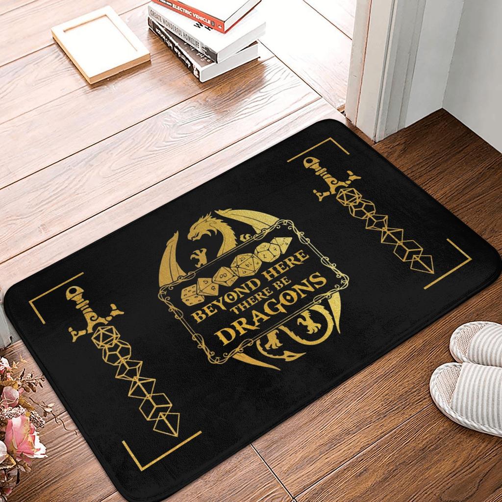 Dnd Game House Initiative Front Floor Door Entrance Mat Outdoor  Kitchen Bath Doormat Living Room Carpet Rug
