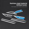 For Volvo Metal Car Mudguard Sticker Auto Body Decal Decoration For Volvo EX30 XC60 XC40 V60 V40 XC90 XC70 V50 S60 V70 S90 Olest RU8