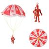 10pcs Figure Soldier Children's Educational Outdoor Toy Parachute Soldier Sports Play  Educational
