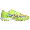 Adidas PREDATOR PRO TF Turf Slip Resistant Abrasion Resistant Soccer Shoes Unisex Lemon ID3763