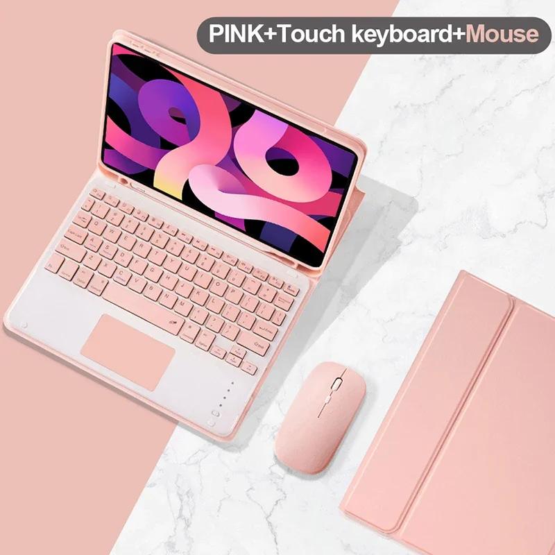 For IPad 10th Generation 10.9 Inch Keyboard Case for IPad Pro Air 4 5 IPad Air 2 5 6th Air 3 Pro IPad 9/8/7th Covers Funda
