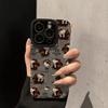 Новый мультяшный котенок подходит для нового чехла iPhon16promax с мехом для Apple 17Pro 15, противоударного, с мелкими отверстиями.