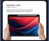Планшет Lenovo M11 с функцией разделения экрана, 7-цветной светящейся Bluetooth-клавиатурой и кожаным чехлом с набором мыши