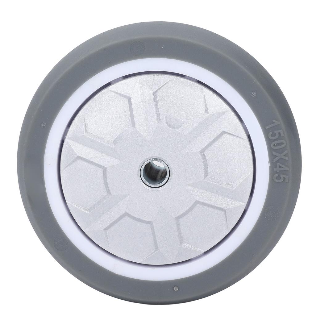 6-дюймовое твердое колесо из износостойкой резины TPR для тележки, хозяйственной тележки, ручной тележки