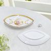 Oval Decorative Plate Eye Shape Dessert Plate Desktop Organizer Plate Jewelry Tray  Gift