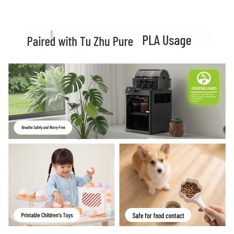 Bambu Lab X2D Dual Nozzle 3D Printer CN plug (adapter included)