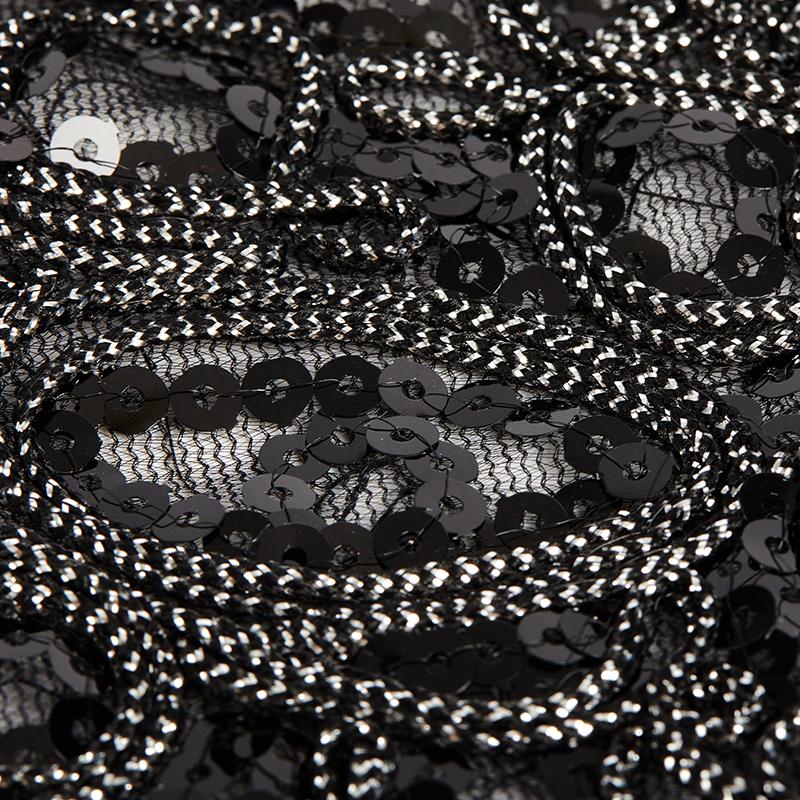 Leopard Patches For Clothing Black Sequin Diy Accessories For Clothes Badge