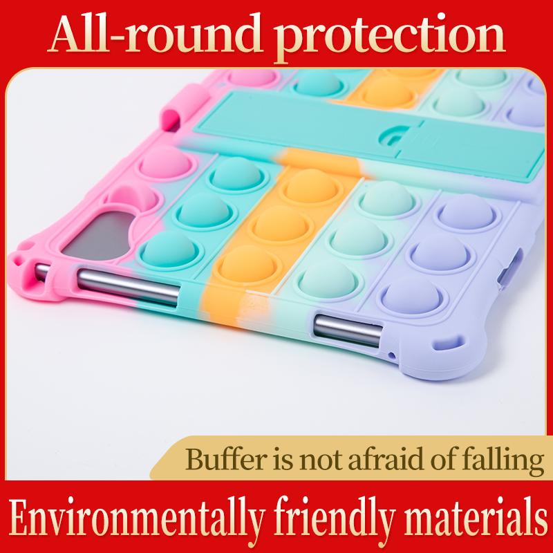 Tablet Cases for Bmax Maxpad I10 Plus Case 10.1 Inch Tablet Protective Cover for Max Pad I10 Pro Soft Bubble Silicon Kids Stand Case Funda