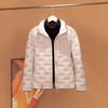 Осень и зима новая куртка из легкого пуха с высокой посадкой женская осенне-зимняя куртка для улицы подкладка теплая ветрозащитная куртка тренд
