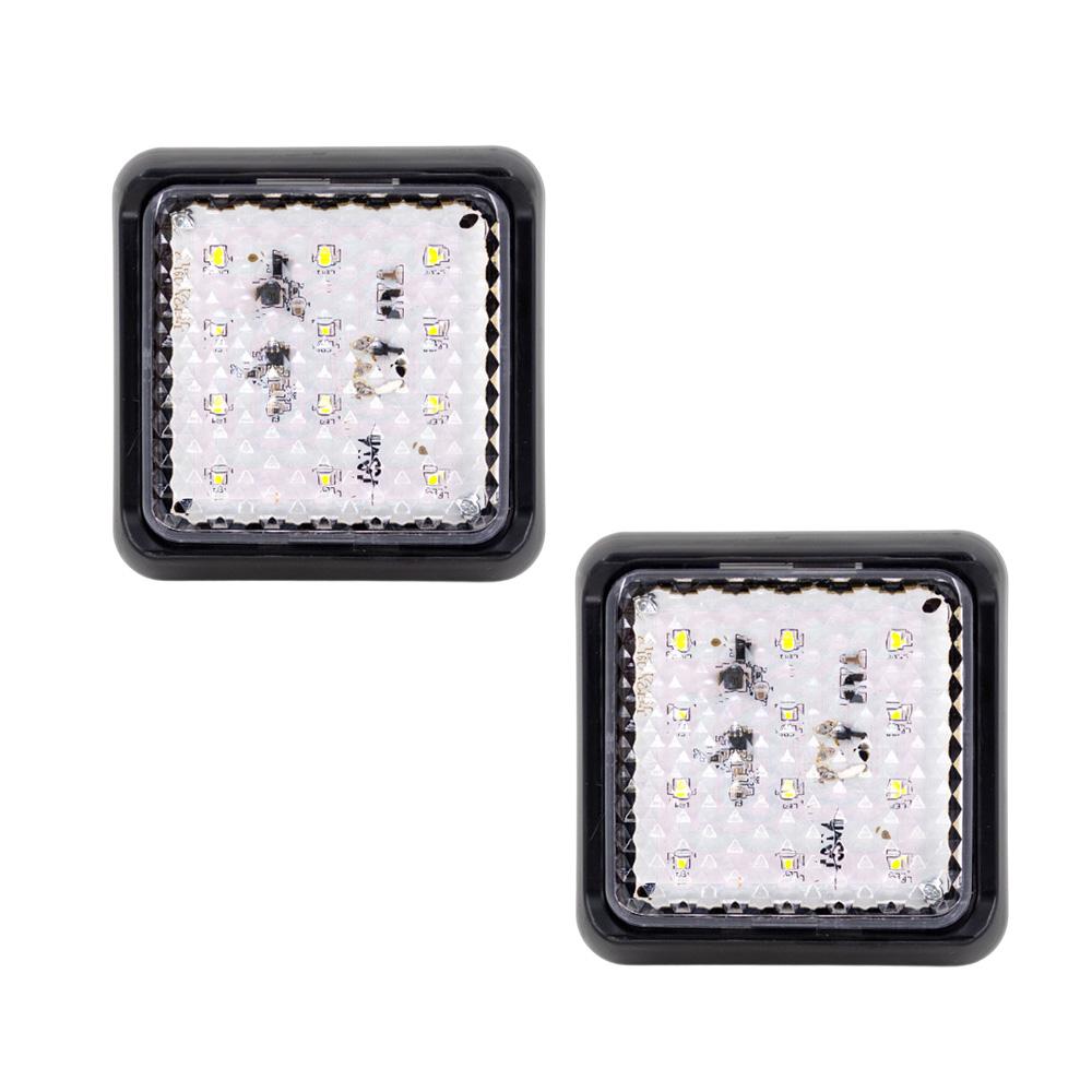 1/2pcs 12V 24V Detachable taillight Stop Rear Brake Turn Signal Function Indicator Lamp Reversing light For Truck Lorry RV Bus