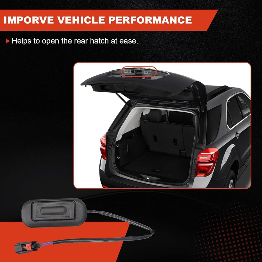 22862011 Выключатель открывания багажника, совместимый с GMC Terrain Chevy Equinox 2010-2017, замена кнопки выключателя открывания задней двери