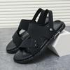Summer Men Sandals Men Flat Heel Casual Comfortable High-quality Beach Shoes Men Business Office Sandals Sizes 39-47