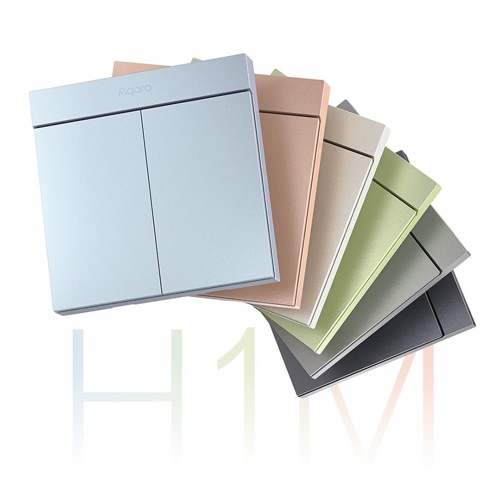 Умный настенный выключатель Aqara H1M Neutral MARS-Tech Беспроводной выключатель света с ключом Zigbee 3.0 Multiple Control